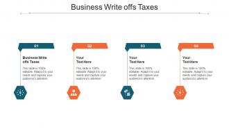 Business Write Offs Taxes Ppt Powerpoint Presentation Show Example Cpb