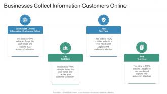 Businesses Collect Information Customers Online In Powerpoint And Google Slides Cpb