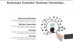 Businesses evaluation business ownerships customer retention employee productivity