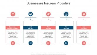 Businesses Insurers Providers In Powerpoint And Google Slides Cpb