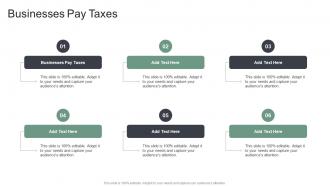 Businesses Pay Taxes In Powerpoint And Google Slides Cpb