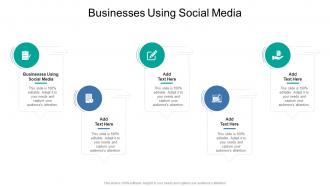 Businesses Using Social Media In Powerpoint And Google Slides Cpb