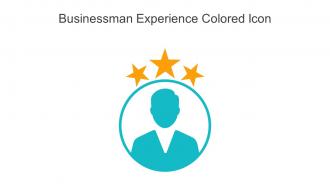 Businessman Experience Colored Icon In Powerpoint Pptx Png And Editable Eps Format