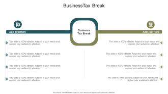 Businesstax Break In Powerpoint And Google Slides Cpb