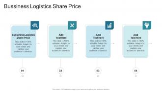 Bussiness Logistics Share Price In Powerpoint And Google Slides Cpb