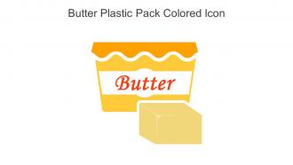 Butter Plastic Pack Colored Icon In Powerpoint Pptx Png And Editable Eps Format