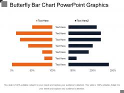 Butterfly bar chart powerpoint graphics
