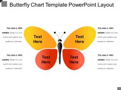 Butterfly chart template powerpoint layout