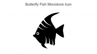 Butterfly Fish Monotone Icon In Powerpoint Pptx Png And Editable Eps Format
