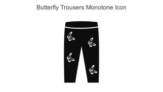 Butterfly Trousers Monotone Icon In Powerpoint Pptx Png And Editable Eps Format