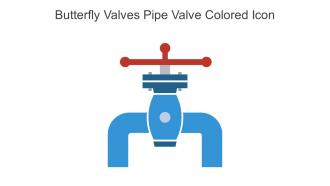 Butterfly Valves Pipe Valve Colored Icon In Powerpoint Pptx Png And Editable Eps Format