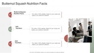 Butternut Squash Nutrition Facts In Powerpoint And Google Slides Cpb