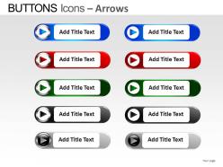 Buttons icons powerpoint presentation slides