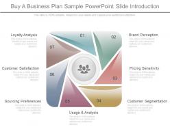 56755793 style division non-circular 7 piece powerpoint presentation diagram infographic slide