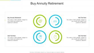 Buy Annuity Retirement In Powerpoint And Google Slides Cpb
