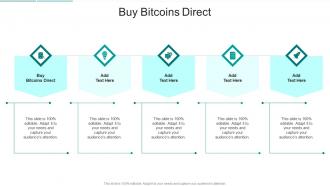 Buy Bitcoins Direct In Powerpoint And Google Slides Cpb