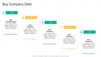 Buy Company Debt In Powerpoint And Google Slides Cpb