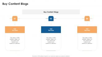Buy Content Blogs In Powerpoint And Google Slides Cpb
