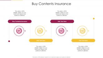 Buy Contents Insurance In Powerpoint And Google Slides Cpb