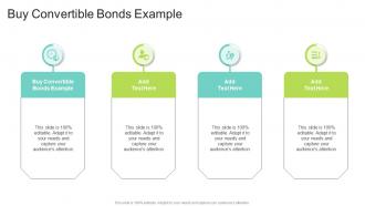 Buy Convertible Bonds Example In Powerpoint And Google Slides Cpb