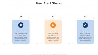 Buy Direct Stocks In Powerpoint And Google Slides Cpb