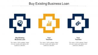 Buy Existing Business Loan Ppt Powerpoint Presentation Infographics Graphics Cpb