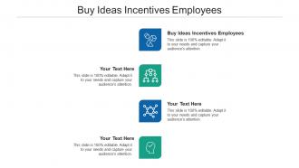 Buy ideas incentives employees ppt powerpoint presentation layouts example cpb