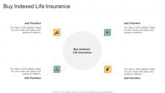 Buy Indexed Life Insurance In Powerpoint And Google Slides Cpb