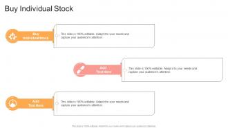 Buy Individual Stock In Powerpoint And Google Slides Cpb