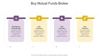 Buy Mutual Funds Broker In Powerpoint And Google Slides Cpb