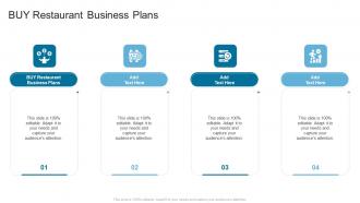 Buy Restaurant Business Plans In Powerpoint And Google Slides Cpb