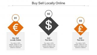 Buy Sell Locally Online Ppt Powerpoint Presentation Model Design Inspiration Cpb