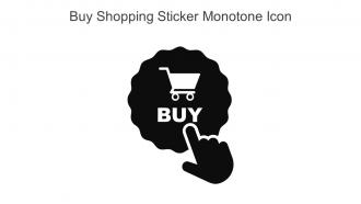 Buy Shopping Sticker Monotone Icon In Powerpoint Pptx Png And Editable Eps Format