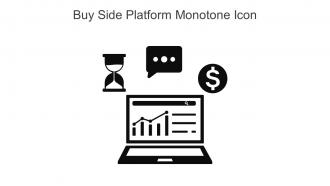Buy Side Platform Monotone Icon In Powerpoint Pptx Png And Editable Eps Format