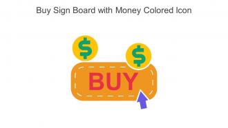Buy Sign Board With Money Colored Icon In Powerpoint Pptx Png And Editable Eps Format