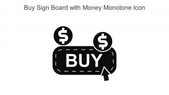 Buy Sign Board With Money Monotone Icon In Powerpoint Pptx Png And Editable Eps Format