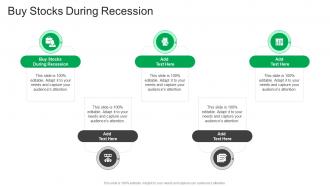 Buy Stocks During Recession In Powerpoint And Google Slides Cpb
