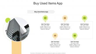 Buy Used Items App In Powerpoint And Google Slides Cpb