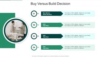 Buy Versus Build Decision In Powerpoint And Google Slides Cpb