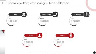 Buy Whole Look From New Spring Planning Promotional Campaigns Strategy SS V