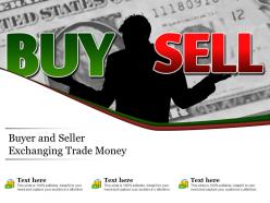 Buyer And Seller Exchanging Trade Money