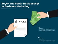Buyer and seller relationship in business marketing