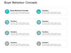 Buyer behaviour concepts ppt powerpoint presentation portfolio example topics cpb