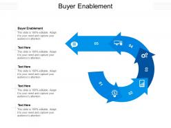 Buyer enablement ppt powerpoint presentation portfolio graphics cpb