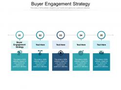 Buyer engagement strategy ppt powerpoint presentation infographic template slides cpb
