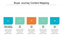 Buyer journey content mapping ppt powerpoint presentation ideas display cpb
