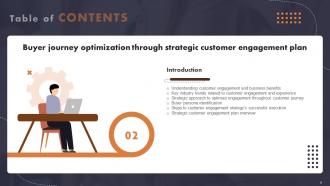 Buyer Journey Optimization Through Strategic Customer Engagement Plan Complete Deck Impactful Slides
