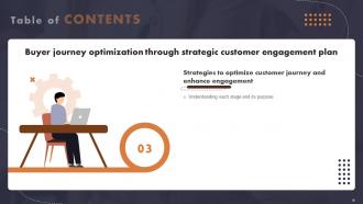 Buyer Journey Optimization Through Strategic Customer Engagement Plan Complete Deck Colorful Slides
