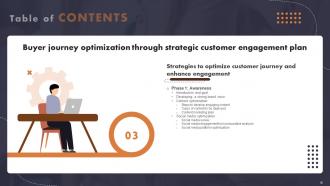 Buyer Journey Optimization Through Strategic Customer Engagement Plan Complete Deck Interactive Slides