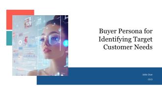 Buyer Persona For Identifying Target Customer Needs PPT Mockup AT